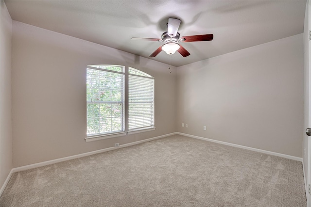 4032 Guthrie Dr, Plano, TX 75024 - carpeted empty room featuring ceiling fan and baseboards