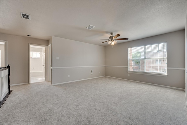 4032 Guthrie Dr, Plano, TX 75024 - empty room featuring ceiling fan and light carpet