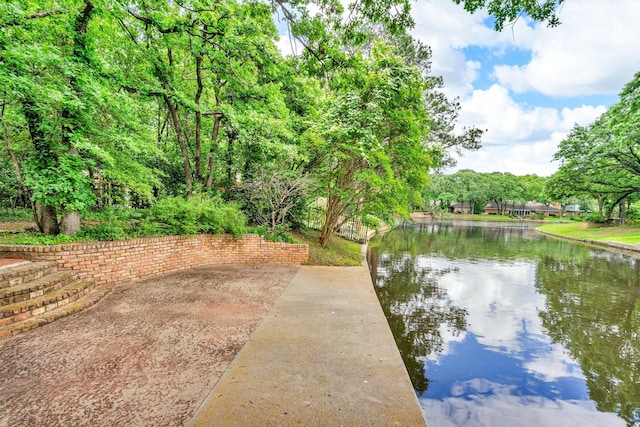 2402 Winewood Ln, Arlington, TX 76013 - dock with a water view