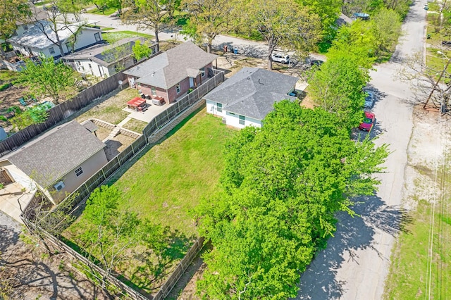 530 E Day St, Denison, TX 75021 - drone / aerial view with a residential view