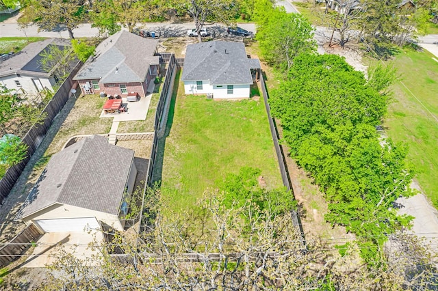 530 E Day St, Denison, TX 75021 - drone / aerial view featuring a residential view