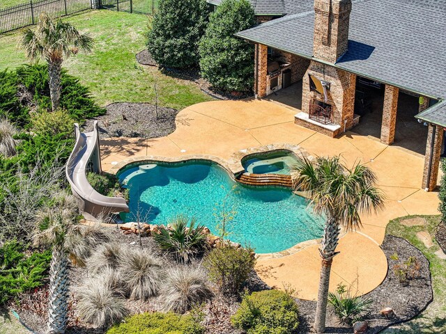 5454 Pebble Creek Dr, Celina, TX 75078 - birds eye view of property