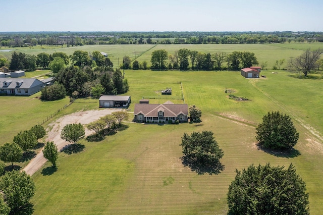 5609 Cedar Creek Dr, Kemp, TX 75143 - overview of rural landscape featuring a pastoral area