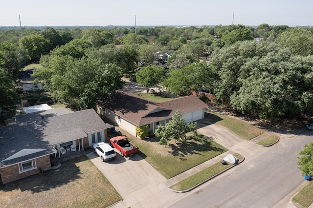 aerial view