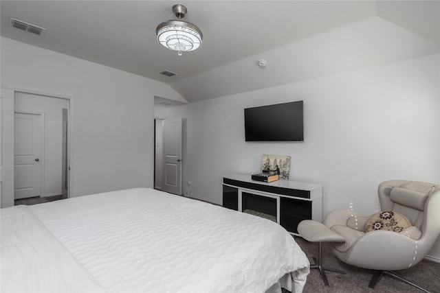 4512 Hiddenite Rd, Little Elm, TX 76227 - bedroom featuring vaulted ceiling