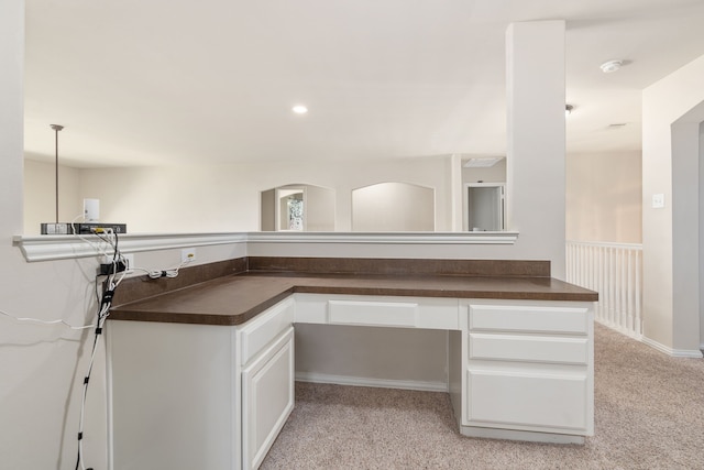 3733 Glassenberry St, Fort Worth, TX 76244 - unfurnished office featuring light colored carpet and recessed lighting