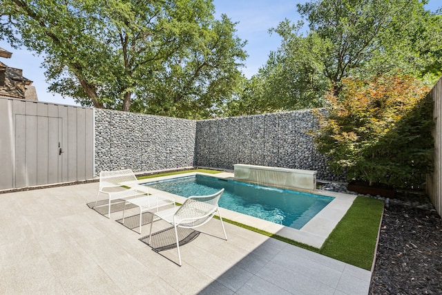 5101 Vickery Blvd, Dallas, TX 75206 - view of pool featuring a fenced backyard and a patio