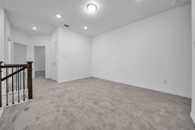 2949 Tenor Way, Sachse, TX 75048 - empty room featuring recessed lighting, carpet flooring, visible vents, and baseboards