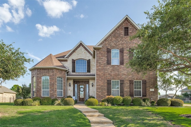 912 Lorene Dr, Wylie, TX 75098 - view of front facade featuring brick siding and stone siding