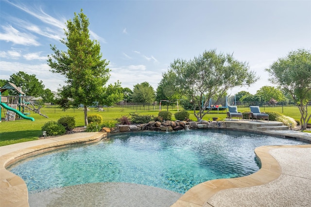 912 Lorene Dr, Wylie, TX 75098 - view of pool featuring a playground