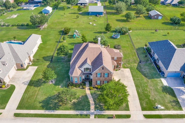 912 Lorene Dr, Wylie, TX 75098 - aerial perspective of suburban area