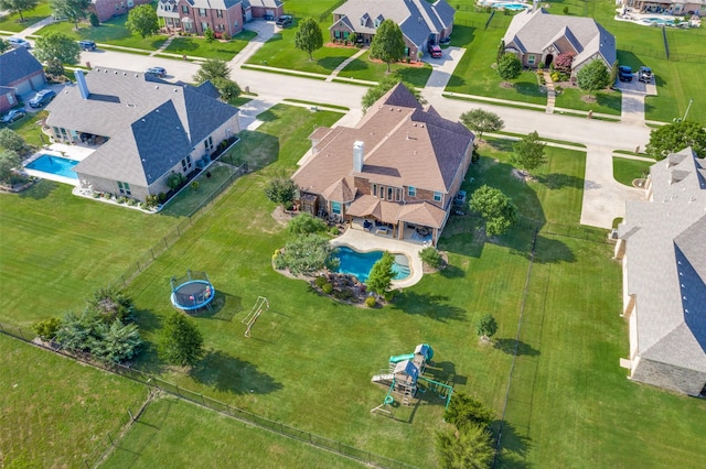 912 Lorene Dr, Wylie, TX 75098 - aerial view of residential area with a pool area