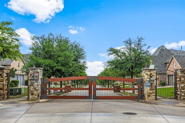 view of gate
