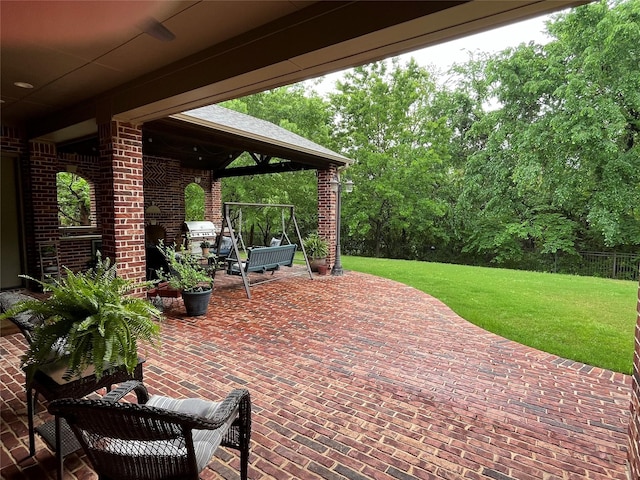 700 Kimbro Ave, Lantana, TX 76226 - view of patio / terrace
