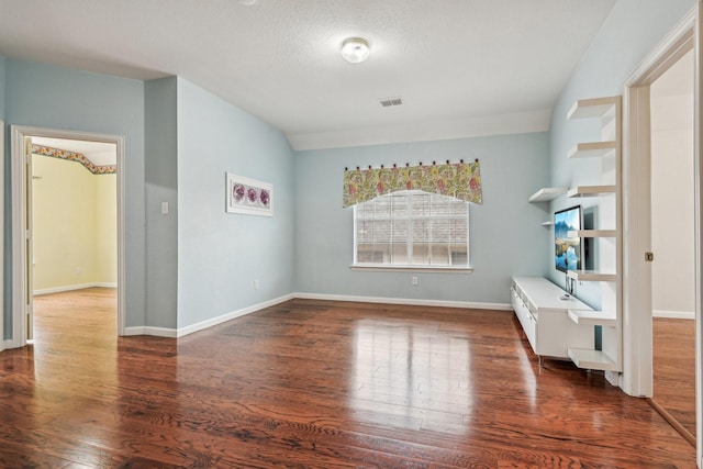 604 Nelson Ct, Plano, TX 75025 - empty room featuring visible vents, baseboards, and wood finished floors