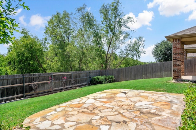 4134 Lee Hutson Dr, Sachse, TX 75048 - view of patio / terrace featuring a fenced backyard