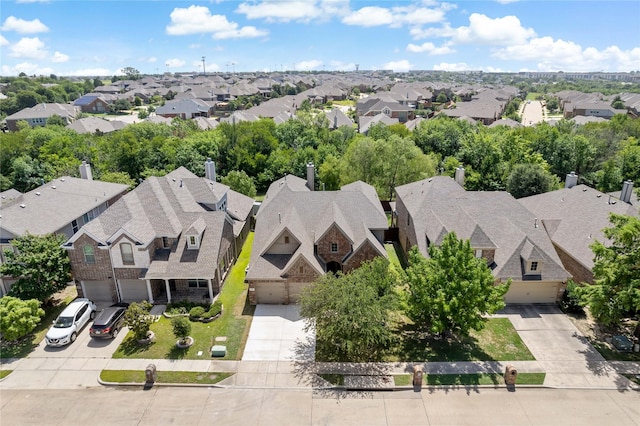 4134 Lee Hutson Dr, Sachse, TX 75048 - drone / aerial view featuring a residential view