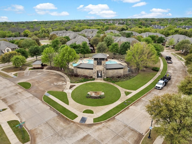 aerial view