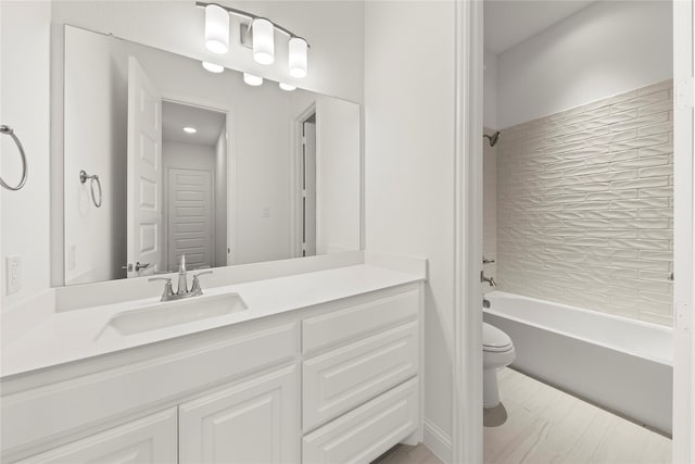3811 Lochwood Dr, Rowlett, TX 75088 - full bath with vanity and washtub / shower combination