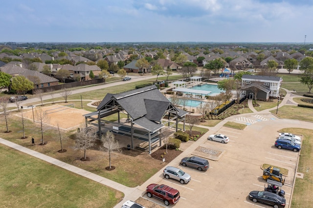 2801 Capitol Pl, Melissa, TX 75454 - birds eye view of property with a residential view