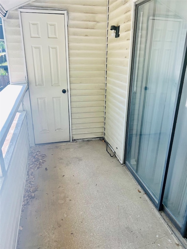 view of exterior entry