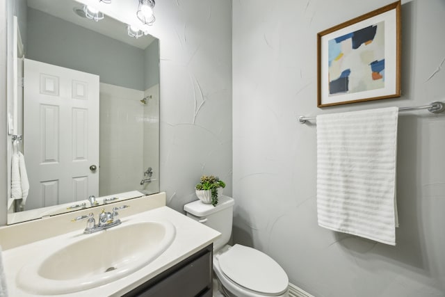 9892 Ranchero Dr, Frisco, TX 75033 - bathroom featuring vanity and toilet