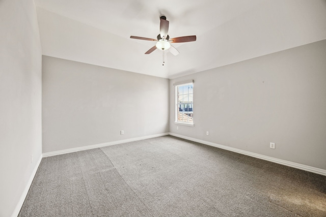 9892 Ranchero Dr, Frisco, TX 75033 - empty room featuring carpet flooring, ceiling fan, and baseboards