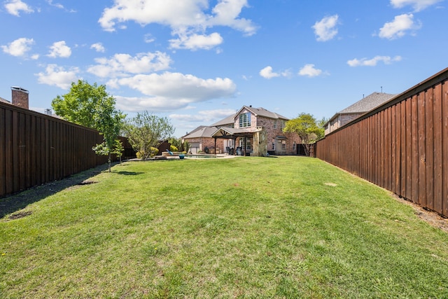 9892 Ranchero Dr, Frisco, TX 75033 - view of yard with a patio and a fenced backyard
