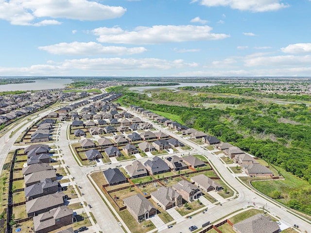 13412 Cortes De Pallas Dr, Little Elm, TX 75068 - aerial view of residential area with a large body of water