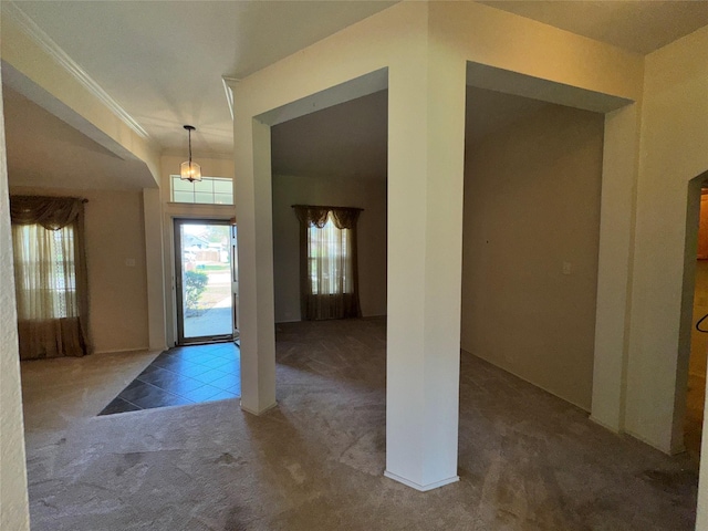 132 Yosemite Ln, Terrell, TX 75160 - foyer with carpet floors