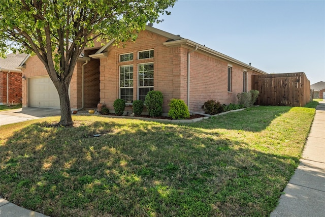 2100 Carlotta Dr, Fort Worth, TX 76177 - view of front of house featuring driveway, brick siding, and a garage