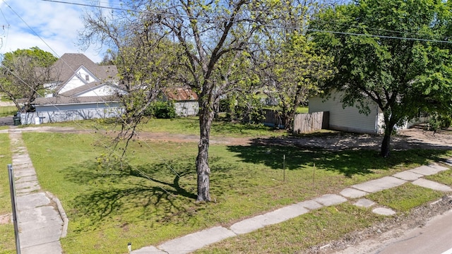 302 S S Ave G, Clifton, TX 76634 - view of yard with fence