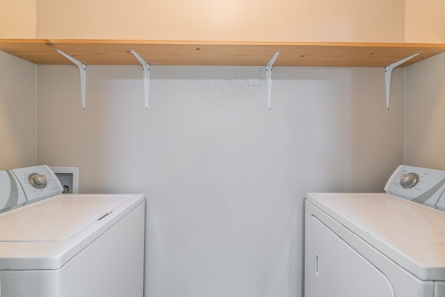 1807 Lachelle Ln, Arlington, TX 76010 - laundry room with separate washer and dryer