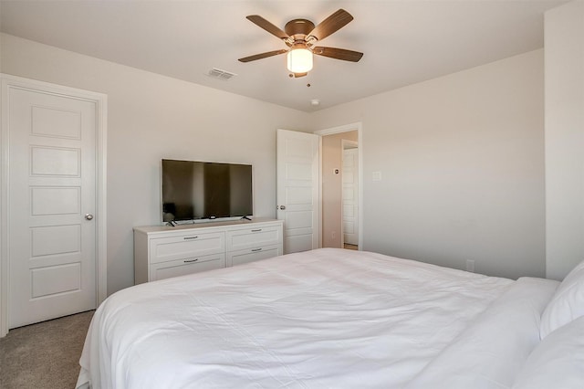 628 Bronze Forest Dr, Fort Worth, TX 76131 - carpeted bedroom with a ceiling fan