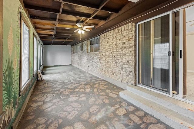 3014 Jennifer Ave, Denison, TX 75020 - view of patio featuring a ceiling fan