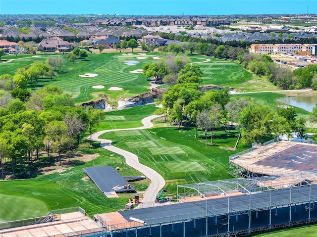 5612 Settlement Way, Mckinney, TX 75070 - view of property location with a local golf course, a nearby body of water, and nearby suburban area