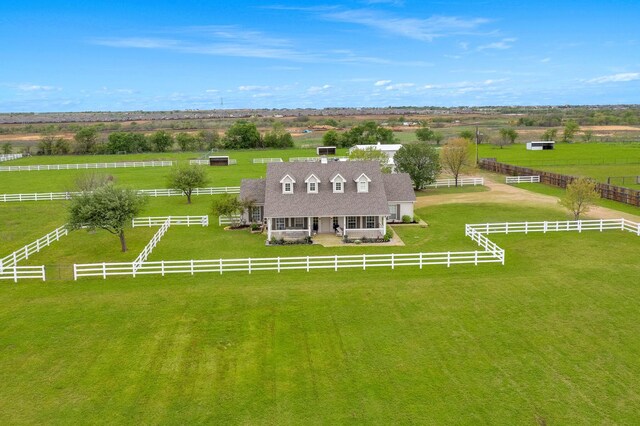860 Prairie Trl, Argyle, TX 76226 - aerial view with a rural view