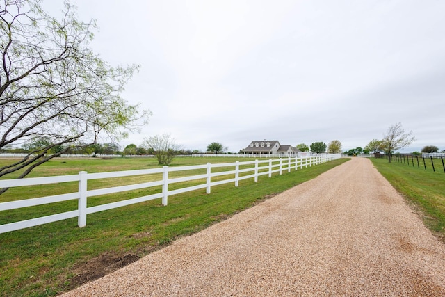 860 Prairie Trl, Argyle, TX 76226 - view of street featuring a rural view