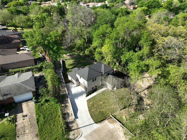 aerial view