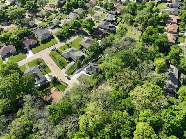 birds eye view of property featuring a residential view