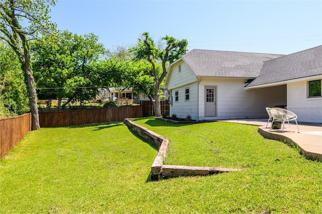4209 Westmont Ct, Fort Worth, TX 76109 - view of yard featuring a patio