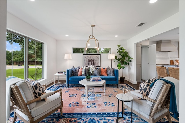 4209 Westmont Ct, Fort Worth, TX 76109 - living area featuring recessed lighting and baseboards