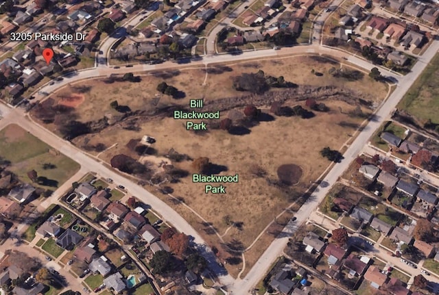 3205 Parkside Dr, Mesquite, TX 75150 - map of property location