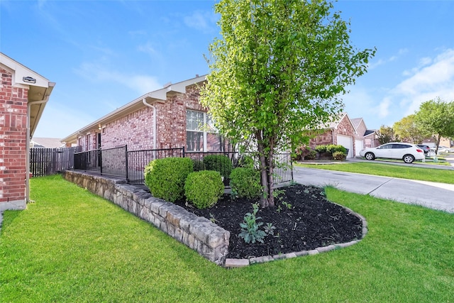 6228 Adonia Dr, Fort Worth, TX 76131 - exterior space with a yard and fence
