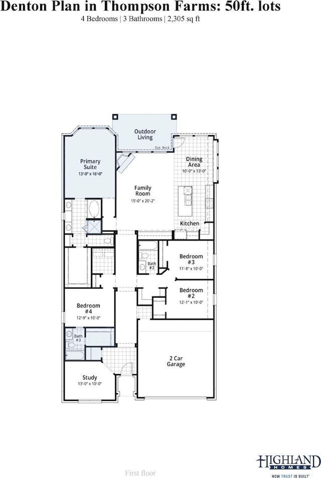 1920 Barnhill Ln, Van Alstyne, TX 75495 - property floor plan
