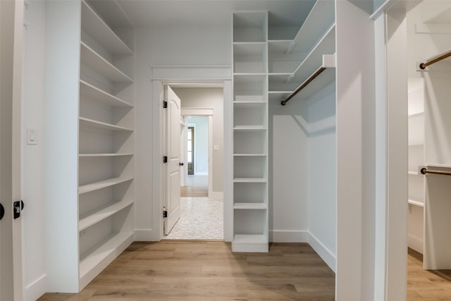 3822 Evergreen Ln, Caddo Mills, TX 75135 - spacious closet featuring light wood-style flooring