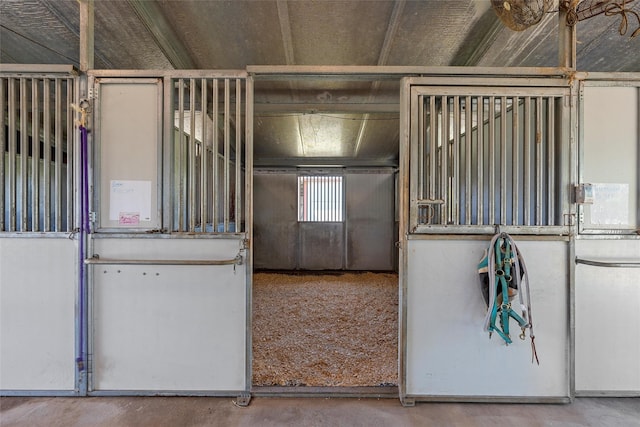 view of stable