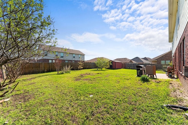3101 Clear Springs Dr, Forney, TX 75126 - view of yard featuring a fenced backyard and a patio area