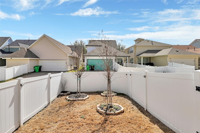 1124 Spanish Moss Dr, Savannah, TX 76227 - view of yard with a fenced backyard and a residential view