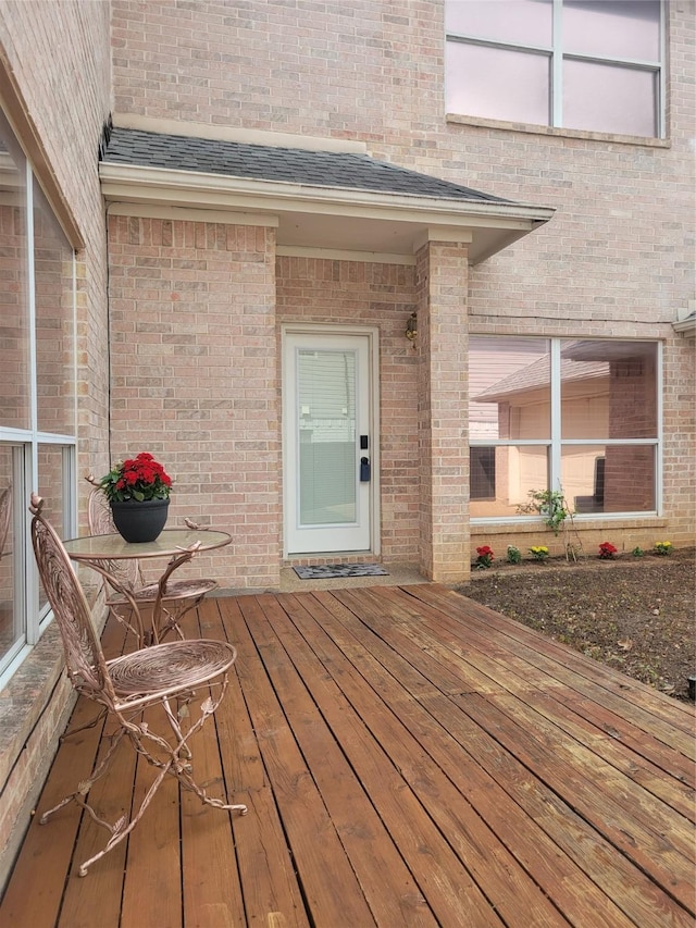 8508 Landing Way Ct, Fort Worth, TX 76179 - view of wooden deck